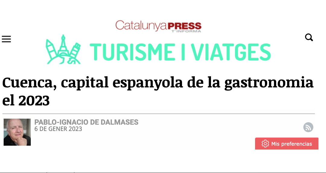 LOS ENCANTOS DE CUENCA, EN CATALUNYAPRESS.CAT