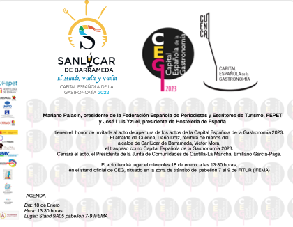 EL MIÉRCOLES, EN FITUR, CUENCA SERÁ LA ESTRELLA