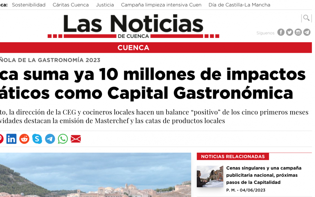 CUENCA CONSIGUE AUDIENCIAS DE MÁS DE 10 MILLONES DE SEGUIDORES