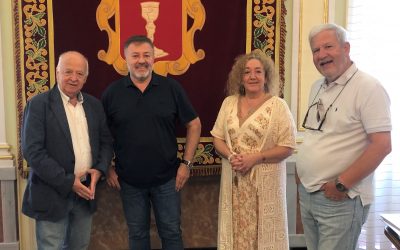 REUNION EN EL AYUNTAMIENTO: MÁS PROYECCIÓN EXTERIOR DE CEG