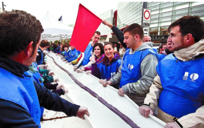 HACE 10 AÑOS BURGOS ELABORÓ LA MORCILLA DE 187 METROS BATIENDO EL RECORD GUINNESS