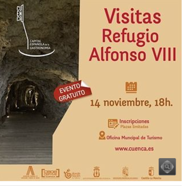 GASTRO VISITA A LOS TÚNELES DE CUENCA