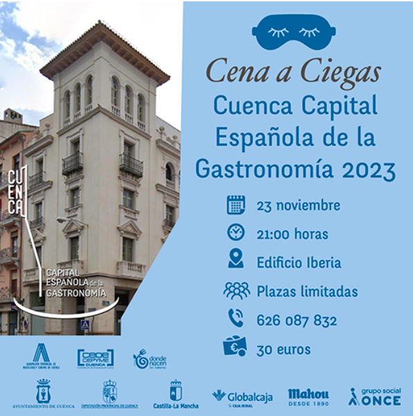 CEG Y ONCE ORGANIZAN UNA CENA A CIEGAS