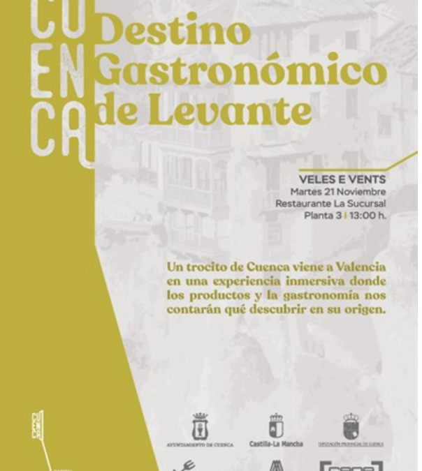 CUENCA SE PROMOCIONA EN VALENCIA COMO CAPITAL ESPAÑOLA DE LA GASTRONOMÍA
